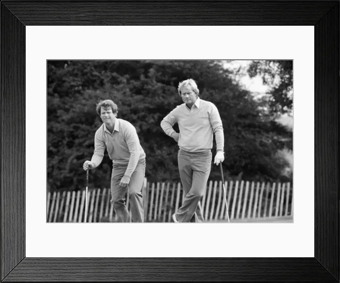 Framed Print : 1981 Ryder Cup, held 18th to 20 September 1981 at the Walton Heath Golf Club in Framed Print : 1981 Ryder Cup, held 18th to 20 September 1981 at the Walton Heath Golf Club in