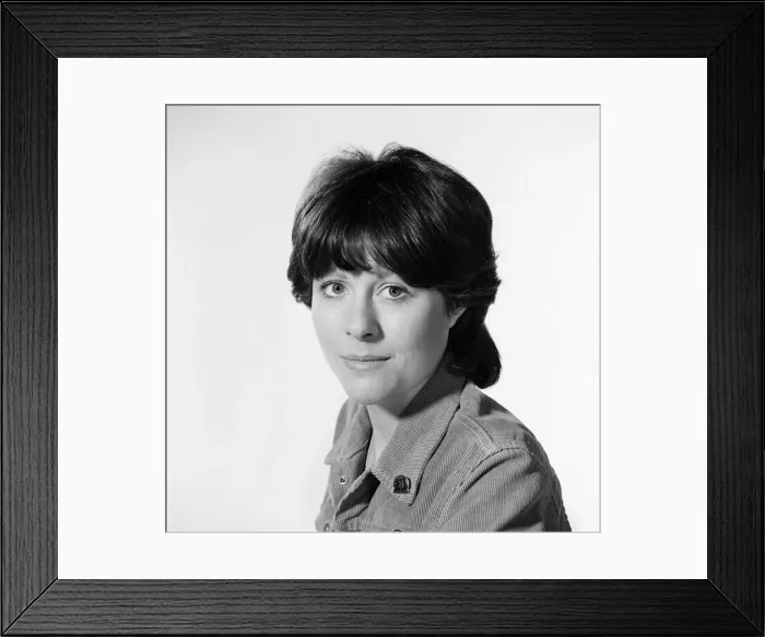Framed Print : Elisabeth Sladen, Actress, Studio Pix, 18th August 1973