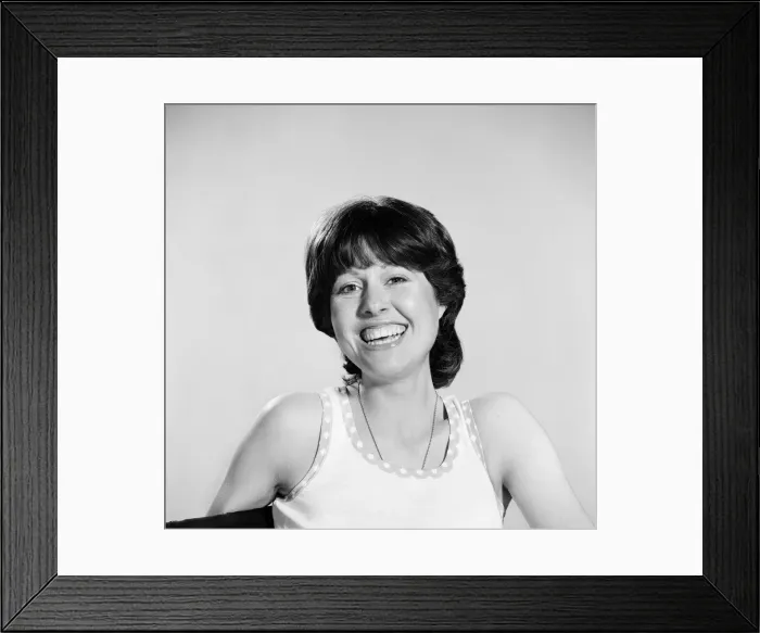 Framed Print : Elisabeth Sladen, Actress, Studio Pix, 18th August 1973 Framed Print : Elisabeth Sladen, Actress, Studio Pix, 18th August 1973