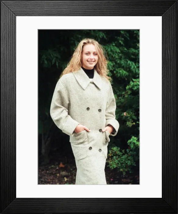 Framed Print : Model, Lindsay, Clothing, Fashion, Liverpool, 7th September 1994 Framed Print : Model, Lindsay, Clothing, Fashion, Liverpool, 7th September 1994
