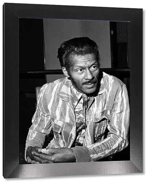 Chuck Berry, an American guitarist, singer and songwriter