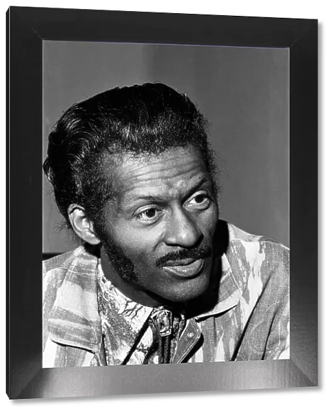 Chuck Berry, an American guitarist, singer and songwriter