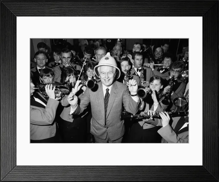 Framed Print : Norris McWhirter co-founder of the Guinness Book of records along with his brother Ross Framed Print : Norris McWhirter co-founder of the Guinness Book of records along with his brother Ross
