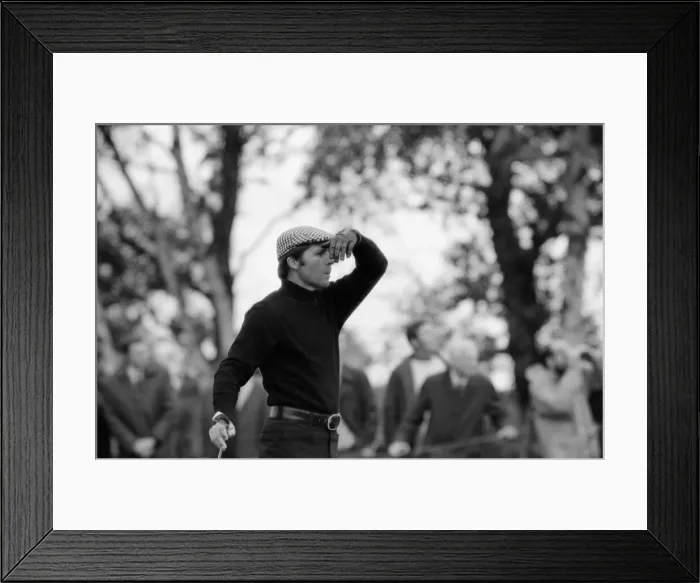 Framed Print : 1974 Piccadilly World Match Play Championship at Wentworth, Friday 11th October 1974