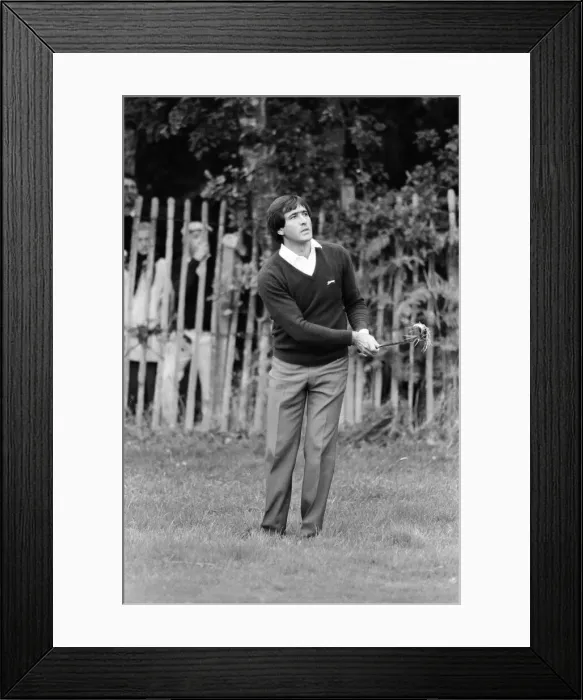 Framed Print : 1983 Suntory World Match Play Championship at Wentworth, Friday 7th October 1983