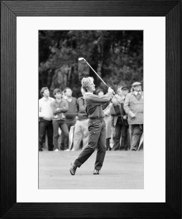Framed Print : 1983 Suntory World Match Play Championship at Wentworth, Friday 7th October 1983