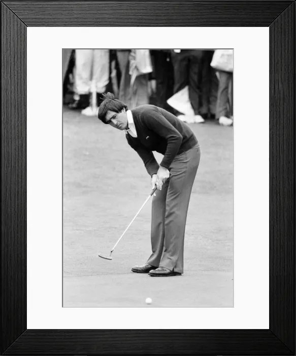 Framed Print : 1983 Suntory World Match Play Championship at Wentworth, Friday 7th October 1983