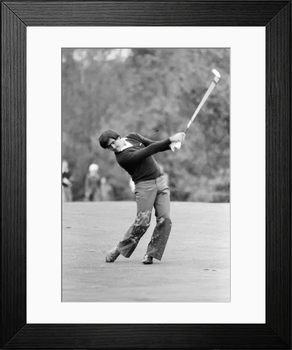 Framed Print : 1983 Suntory World Match Play Championship at Wentworth, Friday 7th October 1983