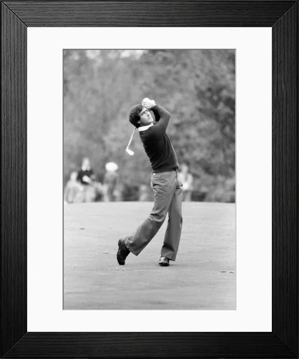Framed Print : 1983 Suntory World Match Play Championship at Wentworth, Friday 7th October 1983