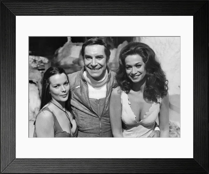 Framed Print : Space 1999, Science Fiction TV Series, filmed at Pinewood Studios, Iver Heath
