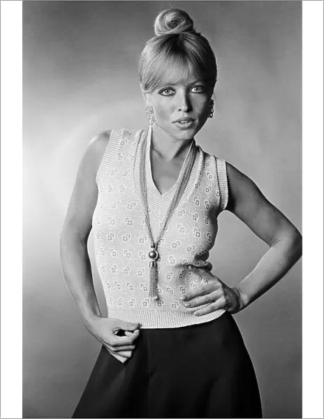 Susan Shaw, Fashion Model, Studio Pix, 16th August 1973