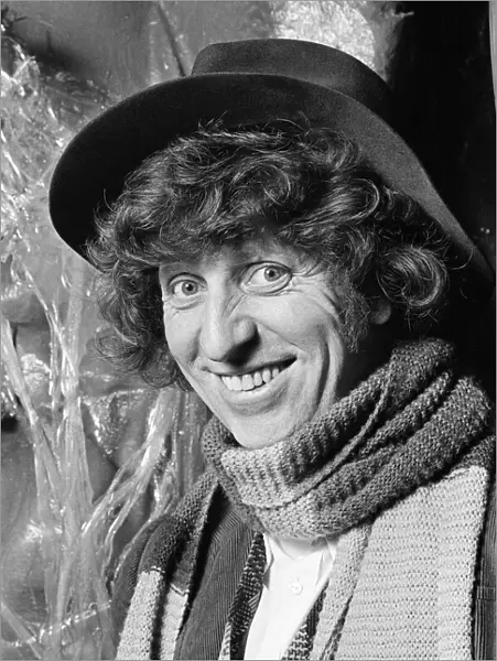 Tom Baker, actor who plays the fourth incarnation of The Doctor in BBC TV series Doctor