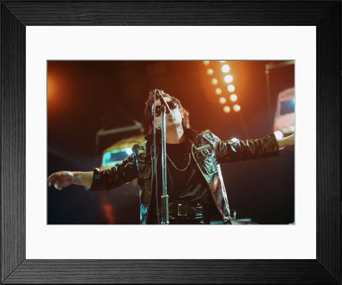 Framed Print : Rock group U2 performing on stage at the National Exhibition Centre in Birmingham Framed Print : Rock group U2 performing on stage at the National Exhibition Centre in Birmingham