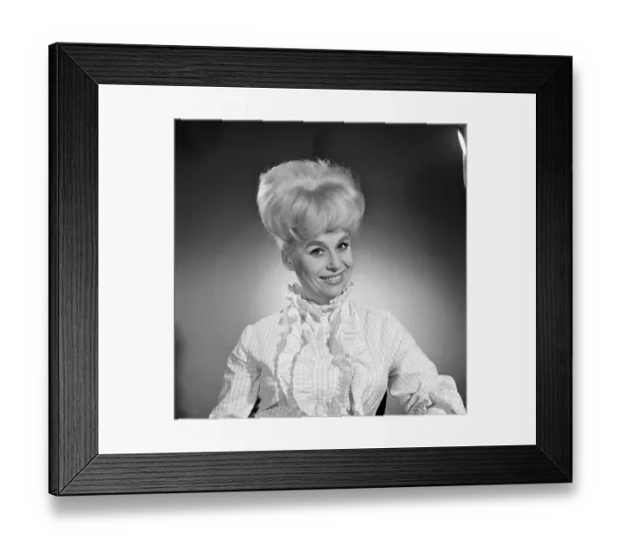 Framed Print : Barbara Windsor, actress and star of BBC TV Series, The Rag Trade Framed Print : Barbara Windsor, actress and star of BBC TV Series, The Rag Trade