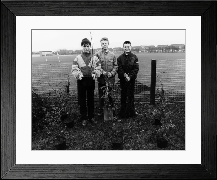 Framed Print : Gilbrook School, Eston, Redcar and Cleveland, North Yorkshire. 27th March 1990 Framed Print : Gilbrook School, Eston, Redcar and Cleveland, North Yorkshire. 27th March 1990