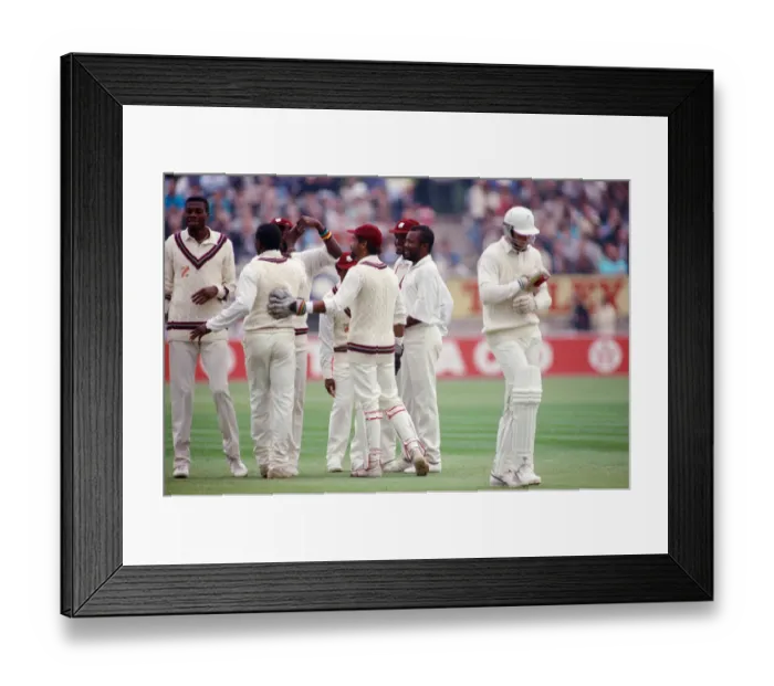 Framed Print : Texaco Trophy - 1st One Day International England v West Indies at Old Trafford Framed Print : Texaco Trophy - 1st One Day International England v West Indies at Old Trafford