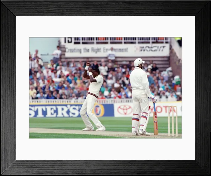 Framed Print : Texaco Trophy - 1st One Day International England v West Indies at Old Trafford Framed Print : Texaco Trophy - 1st One Day International England v West Indies at Old Trafford