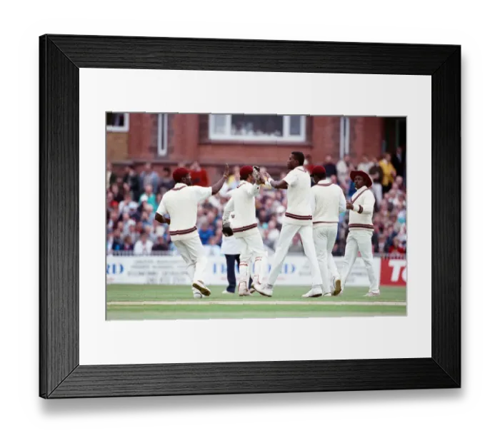 Framed Print : Texaco Trophy - 2nd One Day International England v West Indies at Headingley Framed Print : Texaco Trophy - 2nd One Day International England v West Indies at Headingley