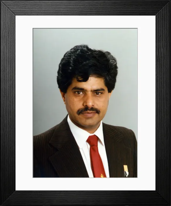 Framed Print : Councillor Raj Malhotra, first Asian Councillor for Coventry Framed Print : Councillor Raj Malhotra, first Asian Councillor for Coventry
