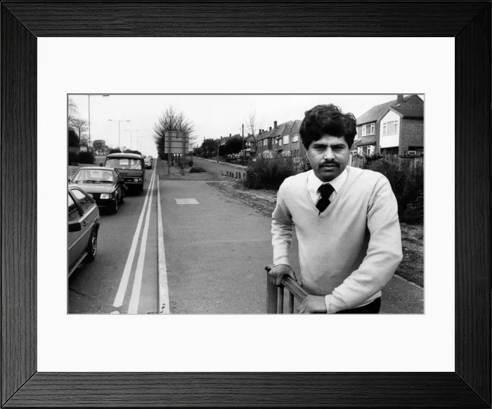 Framed Print : Councillor Raj Malhotra, first Asian Councillor for Coventry Framed Print : Councillor Raj Malhotra, first Asian Councillor for Coventry