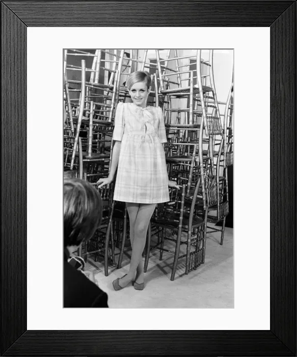 Framed Print : Twiggy launches new collection, The Twiggy Look Collection Framed Print : Twiggy launches new collection, The Twiggy Look Collection