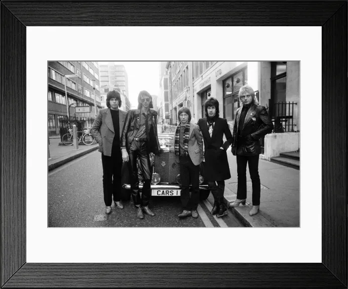 Framed Print : American group The Cars. Left to right Elliot Easton, Rick Ocasek, Greg Harkes Framed Print : American group The Cars. Left to right Elliot Easton, Rick Ocasek, Greg Harkes