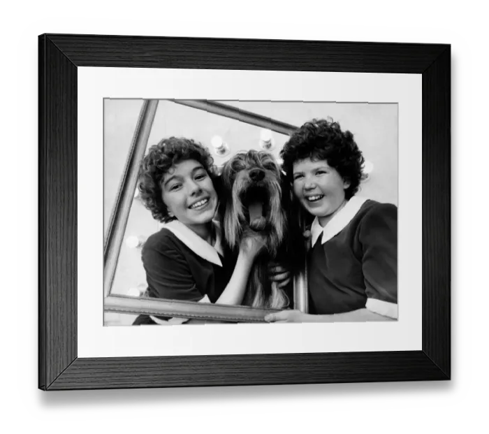 Framed Print : Annie, the musical amateur production by the Pantheon Club
