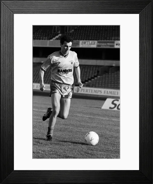 Framed Print : Wolverhampton Wanderers F. Cs new signing, Paul Cook, at the Molineux Stadium Framed Print : Wolverhampton Wanderers F. Cs new signing, Paul Cook, at the Molineux Stadium