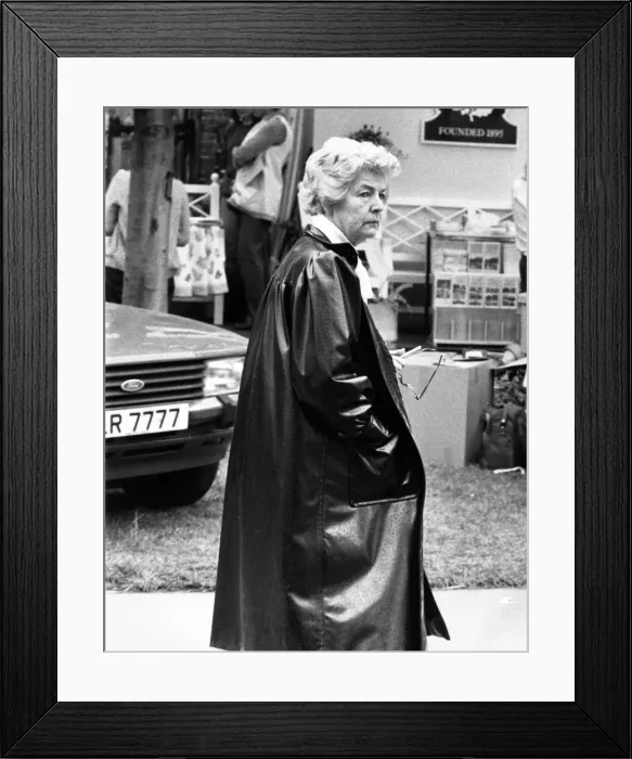 Framed Print : Deborah Cavendish, Duchess of Devonshire, 21st May 1985 Framed Print : Deborah Cavendish, Duchess of Devonshire, 21st May 1985