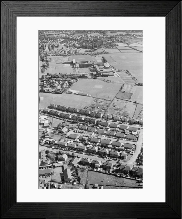 Framed Print : Aerial Pix, Huddersfield, West Yorkshire, England, 19th September 1986 Framed Print : Aerial Pix, Huddersfield, West Yorkshire, England, 19th September 1986