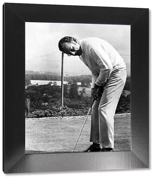 Piccadilly Medal Tournament at Southdown Golf Club - Golfer Dave Thomas. 30th July 1970