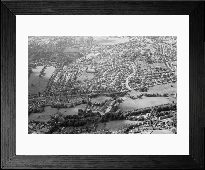 Framed Print : Aerial Pix, Huddersfield, West Yorkshire, England, 19th September 1986 Framed Print : Aerial Pix, Huddersfield, West Yorkshire, England, 19th September 1986