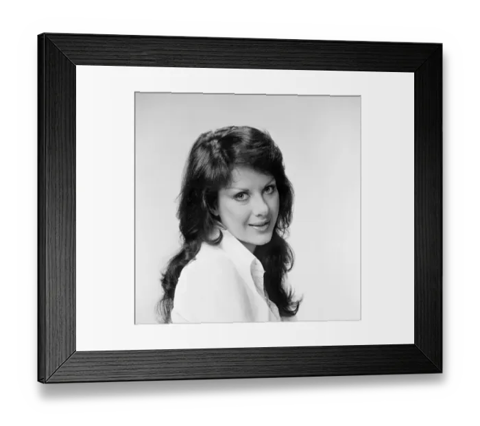 Framed Print : Valli Kemp, Actress & Model, Studio Pix, 28th April 1973 Framed Print : Valli Kemp, Actress & Model, Studio Pix, 28th April 1973