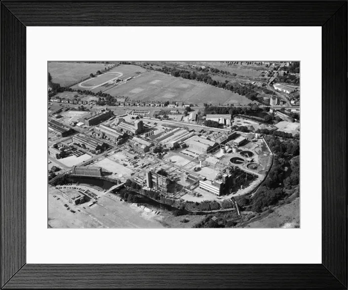 Framed Print : Aerial Pix, Huddersfield, West Yorkshire, England, 19th September 1986 Framed Print : Aerial Pix, Huddersfield, West Yorkshire, England, 19th September 1986