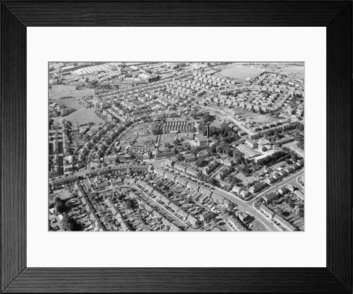 Framed Print : Aerial Pix, Huddersfield, West Yorkshire, England, 19th September 1986 Framed Print : Aerial Pix, Huddersfield, West Yorkshire, England, 19th September 1986