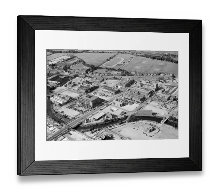 Framed Print : Aerial Pix, Huddersfield, West Yorkshire, England, 19th September 1986 Framed Print : Aerial Pix, Huddersfield, West Yorkshire, England, 19th September 1986