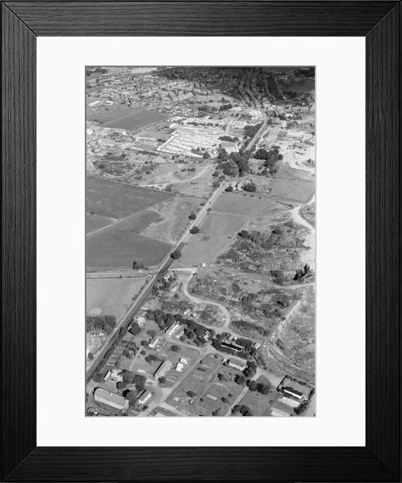 Framed Print : Aerial Pix, Huddersfield, West Yorkshire, England, 19th September 1986 Framed Print : Aerial Pix, Huddersfield, West Yorkshire, England, 19th September 1986