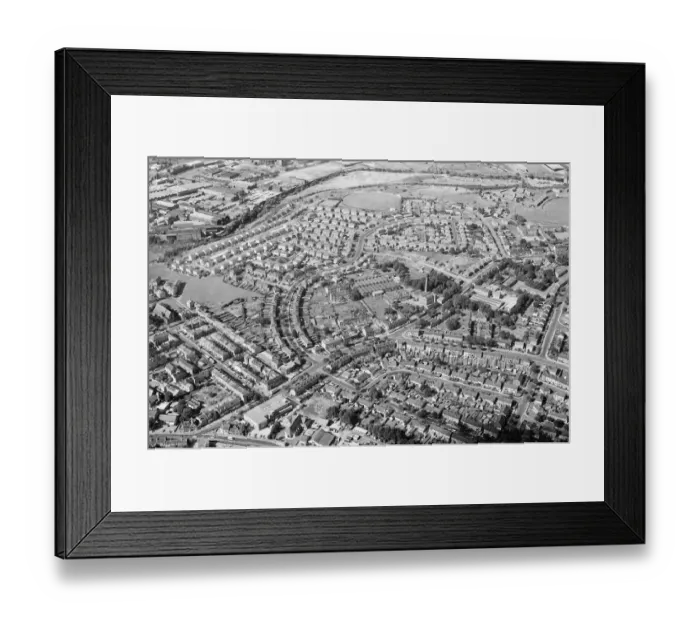 Framed Print : Aerial Pix, Huddersfield, West Yorkshire, England, 19th September 1986 Framed Print : Aerial Pix, Huddersfield, West Yorkshire, England, 19th September 1986