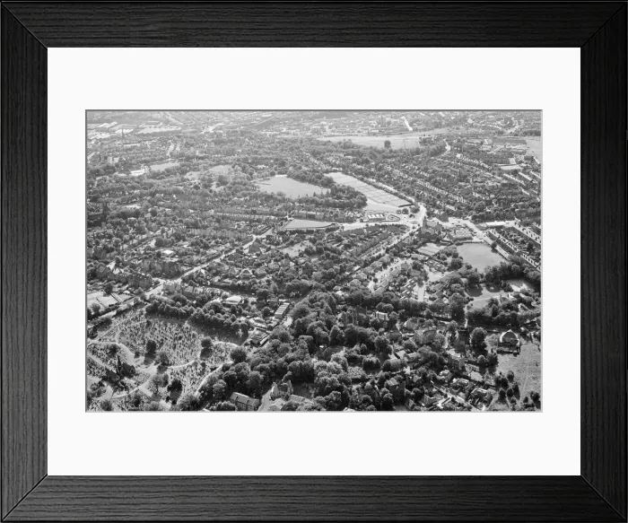 Framed Print : Aerial Pix, Huddersfield, West Yorkshire, England, 19th September 1986 Framed Print : Aerial Pix, Huddersfield, West Yorkshire, England, 19th September 1986
