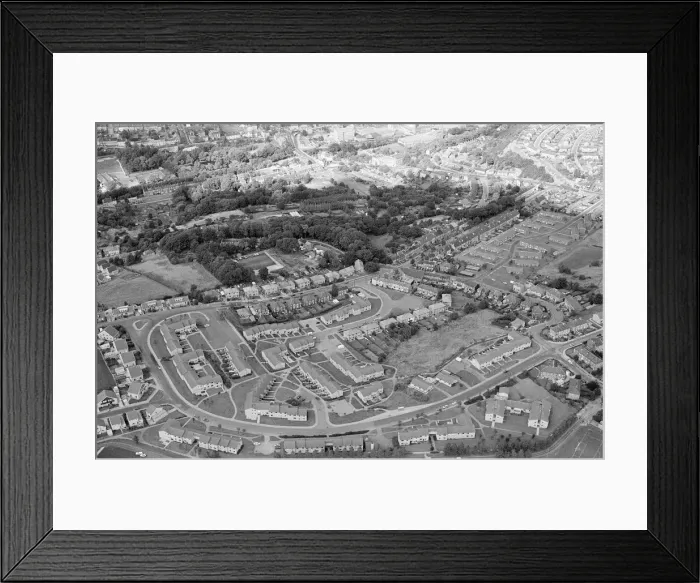 Framed Print : Aerial Pix, Huddersfield, West Yorkshire, England, 19th September 1986 Framed Print : Aerial Pix, Huddersfield, West Yorkshire, England, 19th September 1986