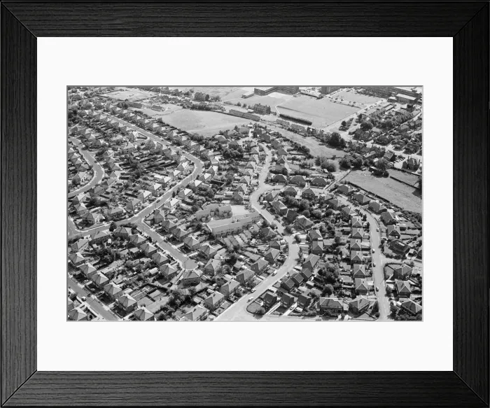 Framed Print : Aerial Pix, Huddersfield, West Yorkshire, England, 19th September 1986 Framed Print : Aerial Pix, Huddersfield, West Yorkshire, England, 19th September 1986