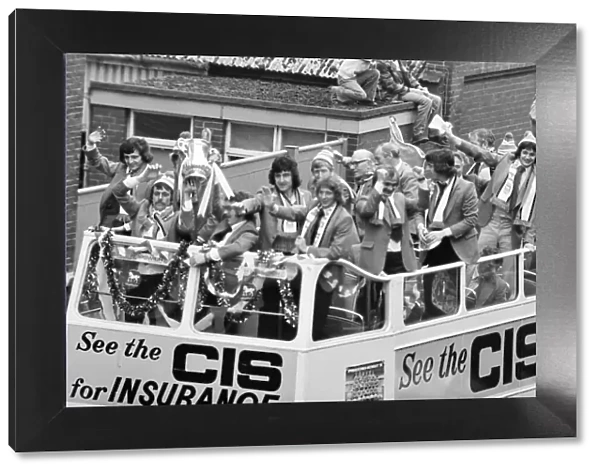Home Coming, Ipswich, Sunday 7th May 1978. After Ipswich Town 1-0 Arsenal, FA Cup Final