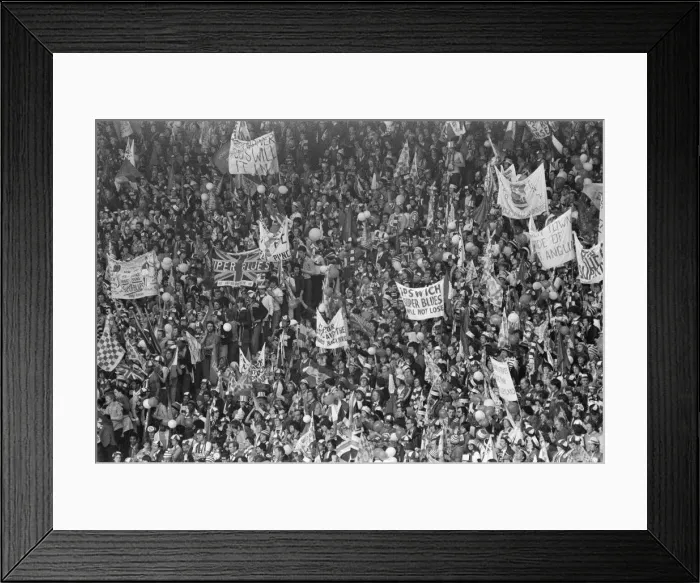 Framed Print : Ipswich Town 1-0 Arsenal, FA Cup Final, Wembley Stadium, London, Saturday 6th May 1978 Framed Print : Ipswich Town 1-0 Arsenal, FA Cup Final, Wembley Stadium, London, Saturday 6th May 1978