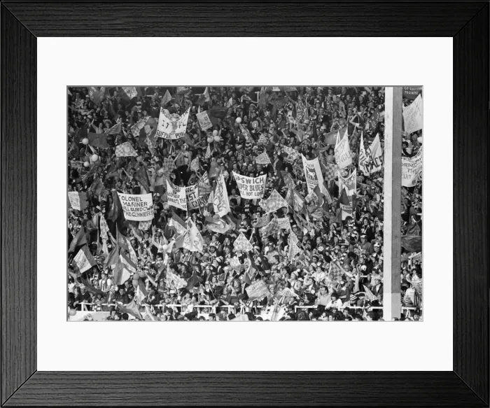 Framed Print : Ipswich Town 1-0 Arsenal, FA Cup Final, Wembley Stadium, London, Saturday 6th May 1978 Framed Print : Ipswich Town 1-0 Arsenal, FA Cup Final, Wembley Stadium, London, Saturday 6th May 1978