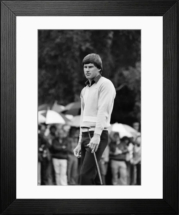 Framed Print : 1983 Suntory World Match Play Championship at Wentworth, Friday 7th October 1983 Framed Print : 1983 Suntory World Match Play Championship at Wentworth, Friday 7th October 1983