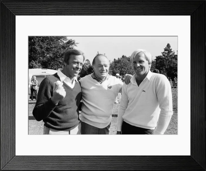 Framed Print : 1983 Suntory World Match Play Championship at Wentworth, Friday 7th October 1983
