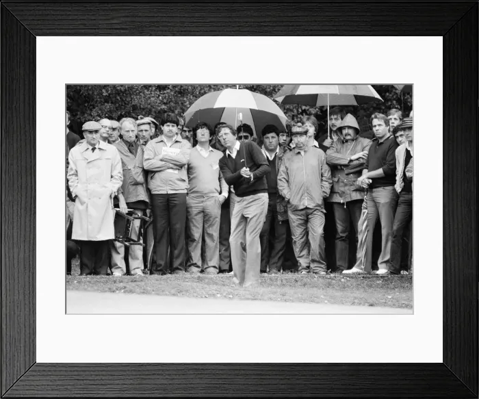 Framed Print : 1983 Suntory World Match Play Championship at Wentworth, Friday 7th October 1983