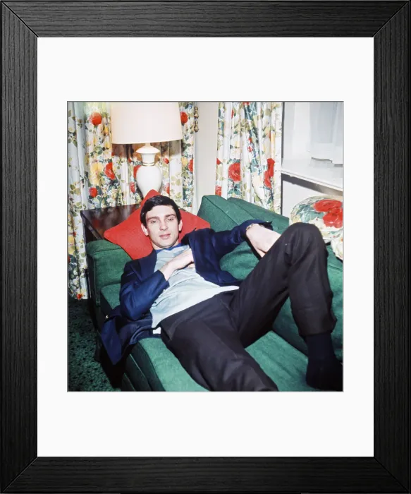 Framed Print : Singer Gene Pitney. January 1968