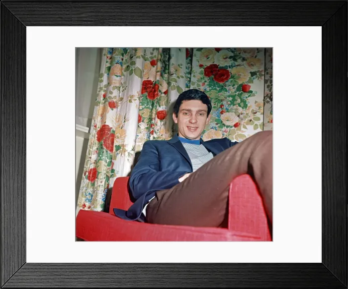 Framed Print : Singer Gene Pitney. January 1968