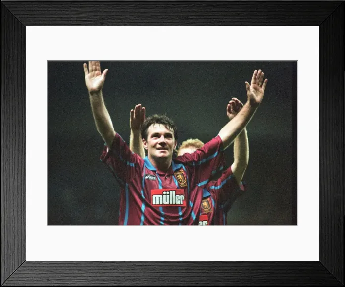 Framed Print : Ray Houghton, UEFA Cup match second leg, Aston Villa 1- 0 Inter Milan Framed Print : Ray Houghton, UEFA Cup match second leg, Aston Villa 1- 0 Inter Milan